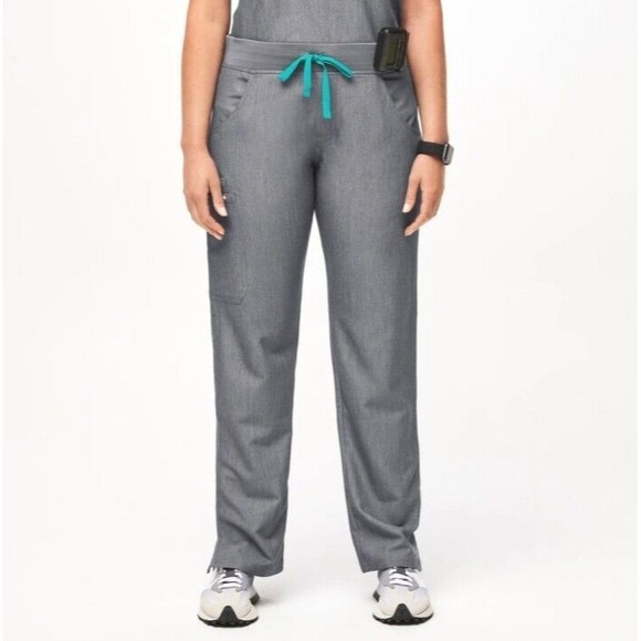 FIGS Kade Cargo Scrub Pants Size XXL Graphite Gray Silver Unisex, Veterinarian - Picture 2 of 3